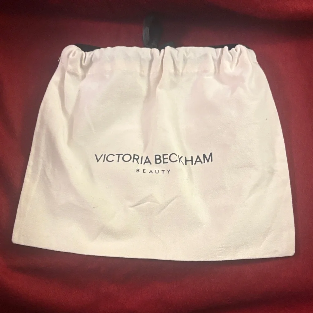 Victoria Beckham Beauty Bag - Cream and Black